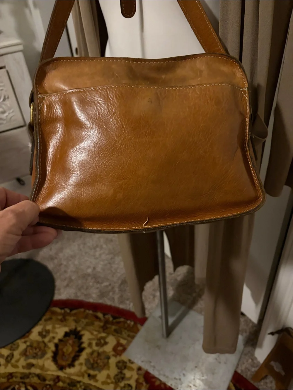 Patricia Nash smooth cognac